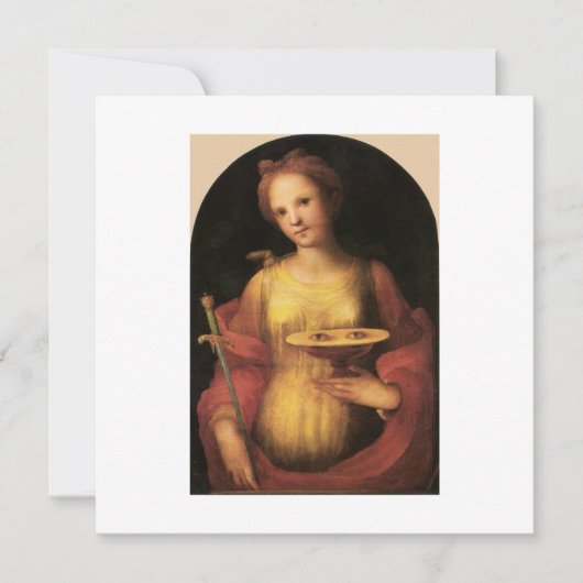 De heilige Lucia, Domenico Beccafumi, 1521 (Voorkant)