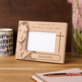 de Heilige Maagd Maria Gegraveerde Lijstjes (Links)