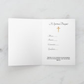 De Heilige Maagd Maria Spirituele Boeketgebeden Kaart (Binnen)