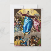 De Heilige Maagd van El Greco Bedankkaart (Voorkant)