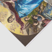 De Heilige Maagd van El Greco Tissuepapier (Detail)