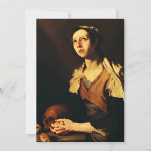 De heilige Maria van Egypte door Jusepe de Ribera Kaart
