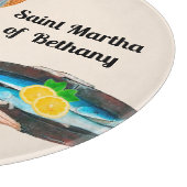 De heilige Martha van Bethanië in haar keuken (Det Snijplank (Hoek)