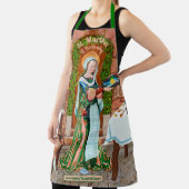 De heilige Martha van Bethanië in haar keuken Schort (Insitu)