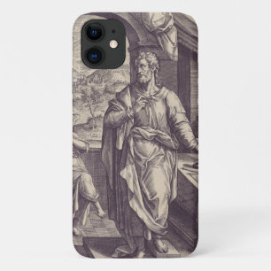 De heilige Mattheüs graveert goddelijke inspiratie Case-Mate iPhone Case