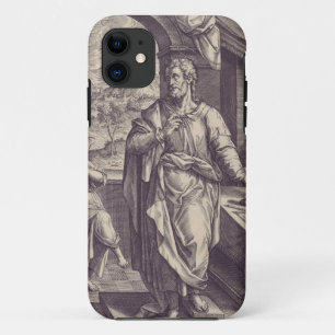 De heilige Mattheüs graveert goddelijke inspiratie Case-Mate iPhone Case