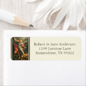 De heilige Michaël de Aartsengel Etiket (Insitu)