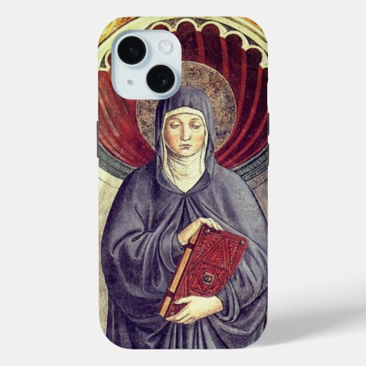 De heilige Monica van Hippo Case-Mate iPhone Case (Achterkant)