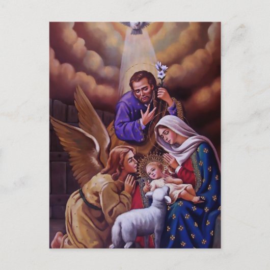 De Heilige Nacht Briefkaart (Voorkant)