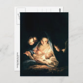 De Heilige Nacht (de nationaliteit) Briefkaart (Voorkant / Achterkant)