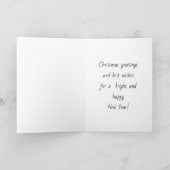 De Heilige Nacht Feestdagen Kaart (Binnen)