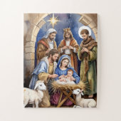 De Heilige nacht Legpuzzel (Verticaal)