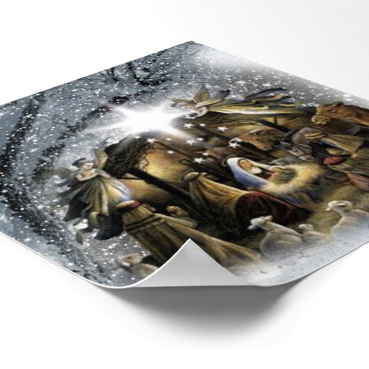 de heilige nativiteit poster (Hoek)