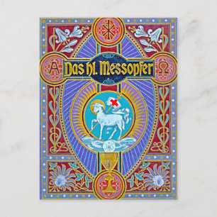 De heilige offensuur briefkaart