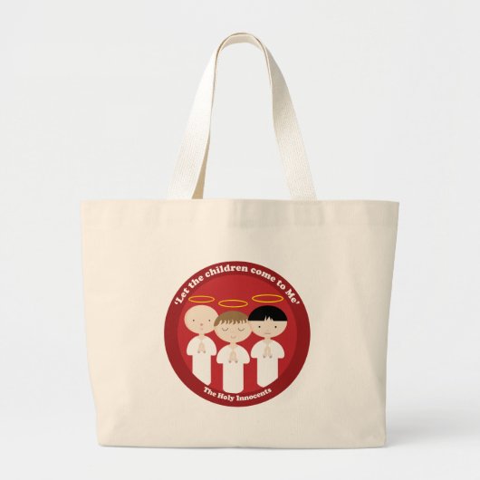 De Heilige Onschuldigen Grote Tote Bag (Voorkant)