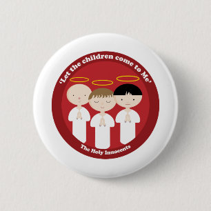 De Heilige Onschuldigen Ronde Button 5,7 Cm