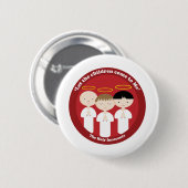 De Heilige Onschuldigen Ronde Button 5,7 Cm (Voorkant /achterkant)