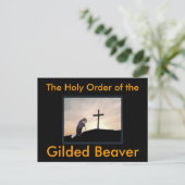 De Heilige Orde der Briefkaarten van de Gilded Bea (Staand voorkant)