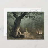 De heilige rog van de druïden briefkaart (Voorkant / Achterkant)