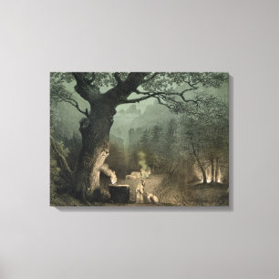 De heilige rog van de druïden canvas afdruk