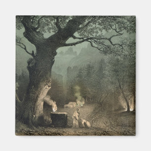 De heilige rog van de druïden magneet