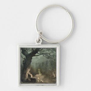 De heilige rog van de druïden sleutelhanger