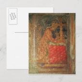 De Heilige Romeinse keizer Charles IV Briefkaart (Voorkant / Achterkant)