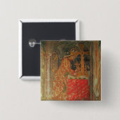 De Heilige Romeinse keizer Charles IV Vierkante Button 5,1 Cm (Voorkant /achterkant)