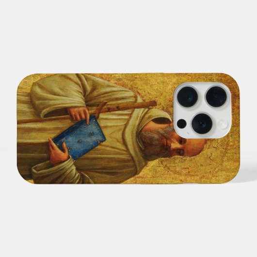 De heilige Romuald, stichter van de Camaldolese iPhone Hoesje (Achterkant horizontaal)