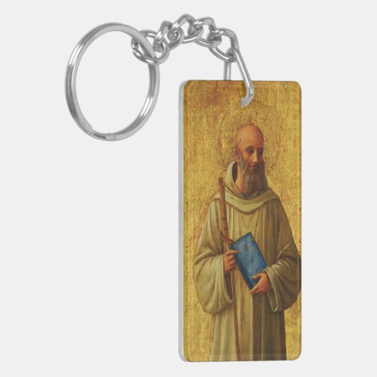 De heilige Romuald, stichter van de Camaldolese Sleutelhanger (Voorkant Links)
