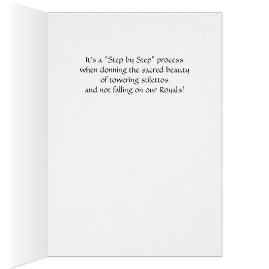 De Heilige Schoonheid van Stilettos doneren (Binnen (Rechts))