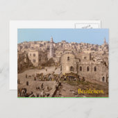 De Heilige Stad Bethlehem Briefkaart (Voorkant / Achterkant)