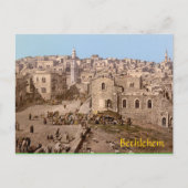 De Heilige Stad Bethlehem Briefkaart (Voorkant)