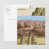 De Heilige Stad Bethlehem Briefkaart (Voorkant / Achterkant)
