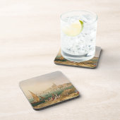 De heilige stad en de tempels van Dwarka, van Volu Onderzetter (Rechterzijde)