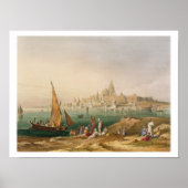 De heilige stad en de tempels van Dwarka, van Volu Poster (Voorkant)