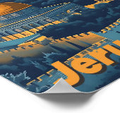 De Heilige Stad Kunst Illustratie Poster (Hoek)