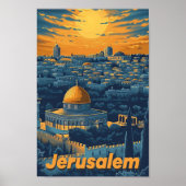 De Heilige Stad Kunst Illustratie Poster (Voorkant)