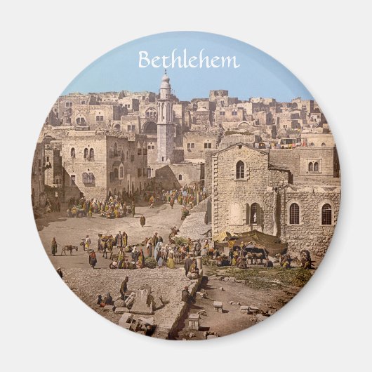 De Heilige Stad van Bethlehem Magneet (Voorkant)