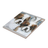 De heilige . . . tegeltje (Zijkant)