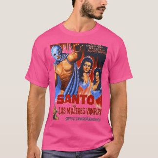 De heilige tegen de vrouwelijke vampier t-shirt