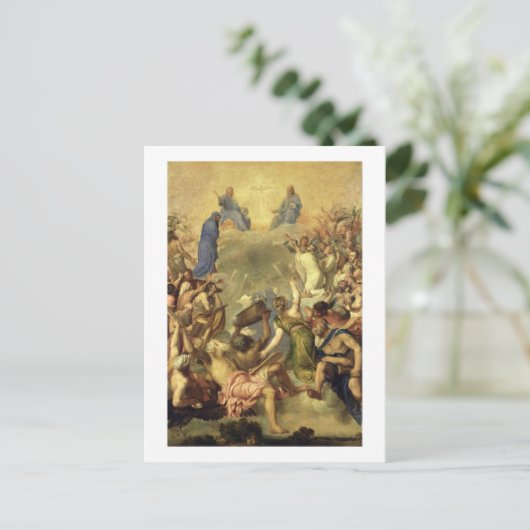 De Heilige Trinity, 1553/54 (olie op canvas) Briefkaart (Staand voorkant)