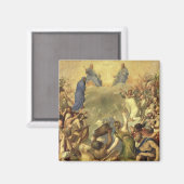 De Heilige Trinity, 1553/54 (olie op canvas) Magneet (Voorkant / Achterkant)