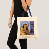 De heilige van Clare van Assisi Tote Bag (Voorkant (product))