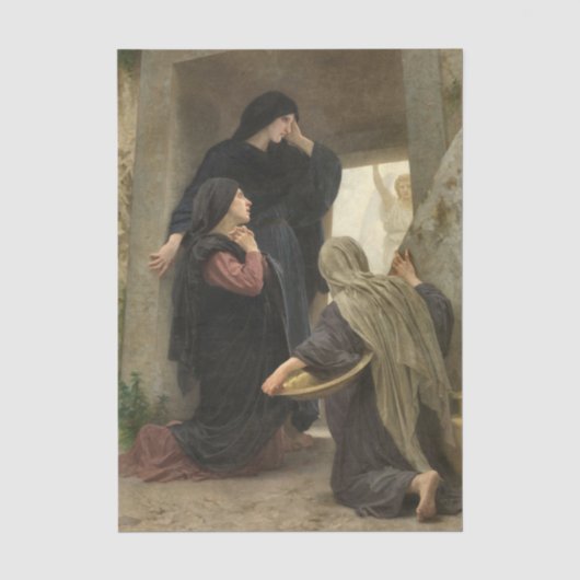 De Heilige Vrouwen door William Bouguereau Tissuepapier (Voorkant)