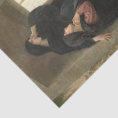 De Heilige Vrouwen door William Bouguereau Tissuepapier (Detail)