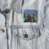 De Heilige Vrouwen in de Tomb Vierkante Button 5,1 Cm (In situ)