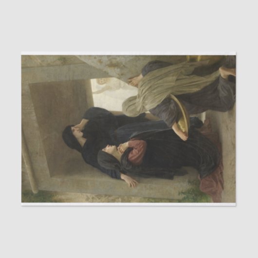 De Heilige Vrouwen van William Bouguereau Tissuepapier (Voorkant)