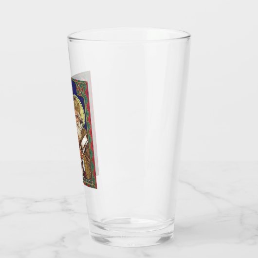 De heiligen Cyril en Methodius Patronen van Europa Glas (Links)