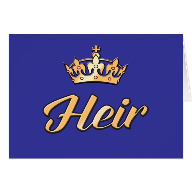 De HEIR om met SPARE te gaan (Voorkant Horizontaal)